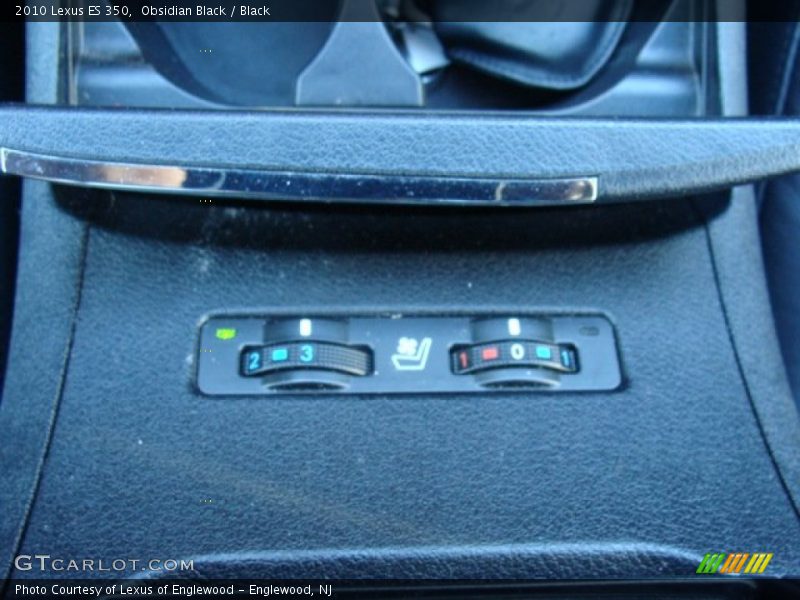 Obsidian Black / Black 2010 Lexus ES 350