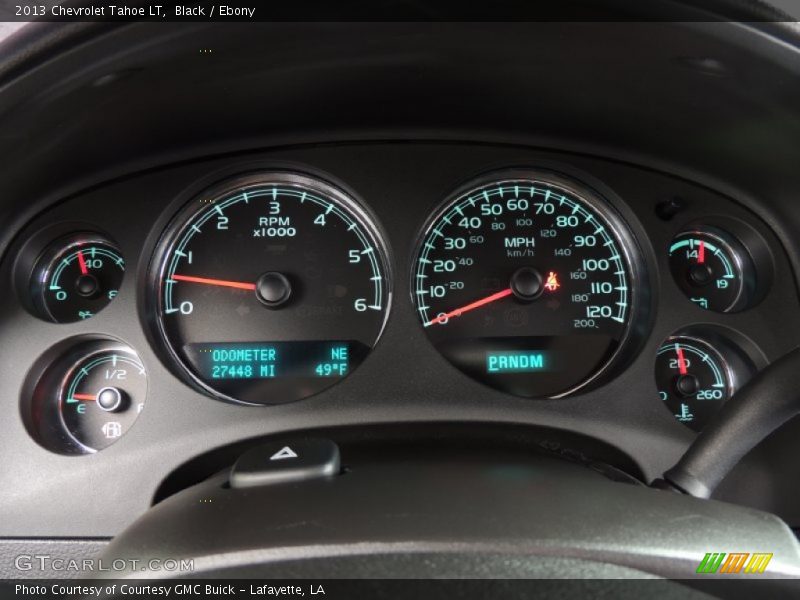 Black / Ebony 2013 Chevrolet Tahoe LT