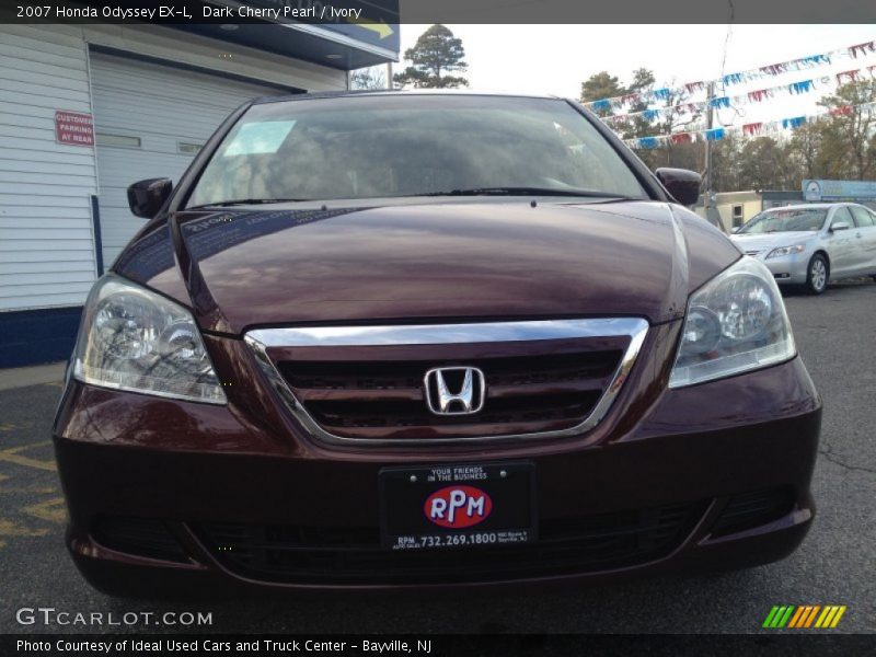 Dark Cherry Pearl / Ivory 2007 Honda Odyssey EX-L