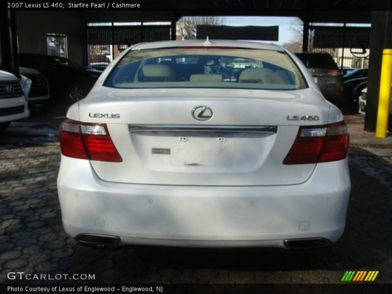 Starfire Pearl / Cashmere 2007 Lexus LS 460