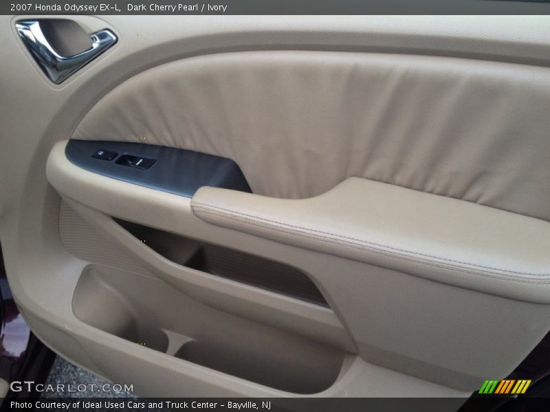 Dark Cherry Pearl / Ivory 2007 Honda Odyssey EX-L