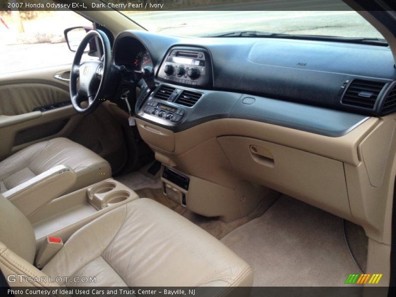 Dark Cherry Pearl / Ivory 2007 Honda Odyssey EX-L