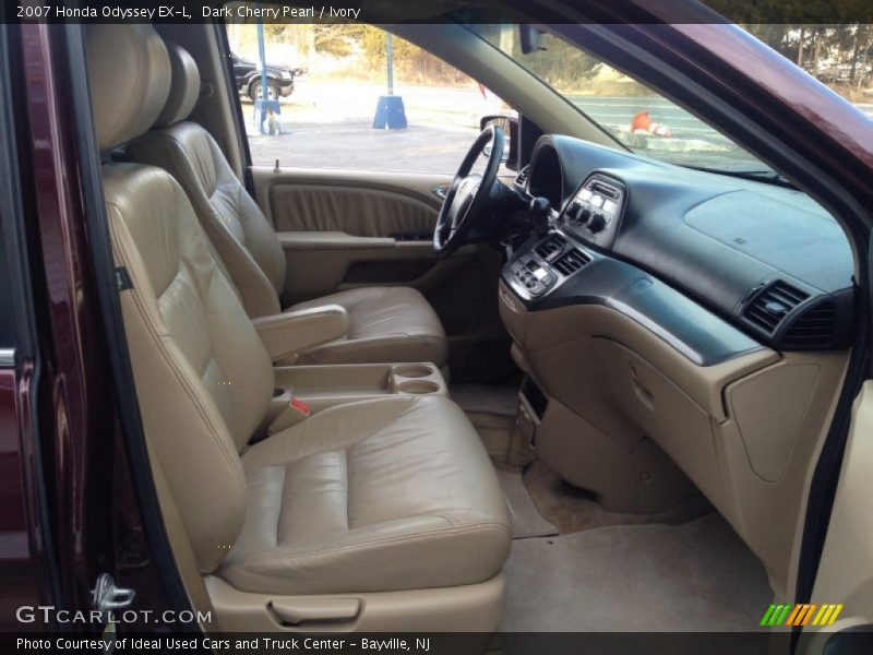 Dark Cherry Pearl / Ivory 2007 Honda Odyssey EX-L