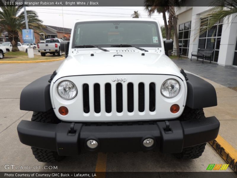 Bright White / Black 2011 Jeep Wrangler Rubicon 4x4