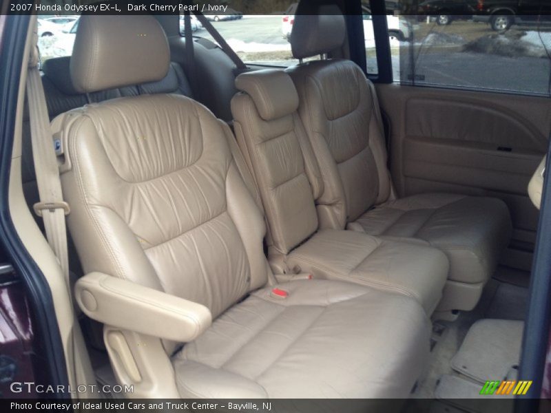 Dark Cherry Pearl / Ivory 2007 Honda Odyssey EX-L
