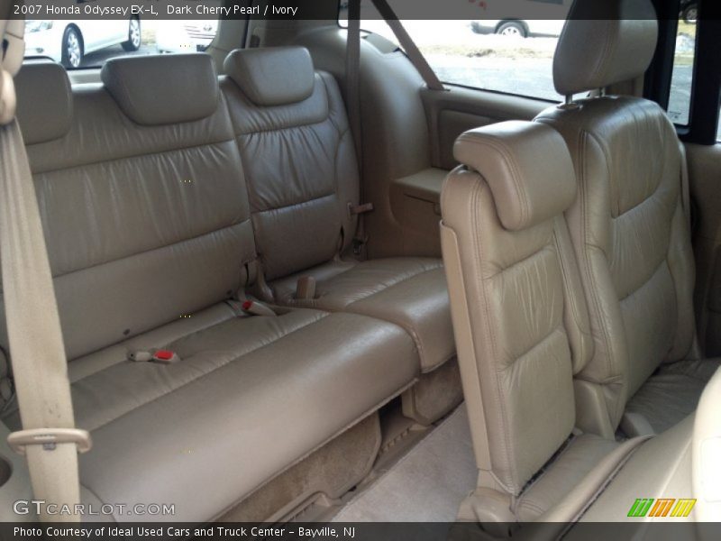 Dark Cherry Pearl / Ivory 2007 Honda Odyssey EX-L