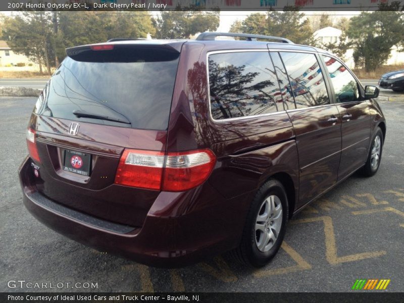 Dark Cherry Pearl / Ivory 2007 Honda Odyssey EX-L
