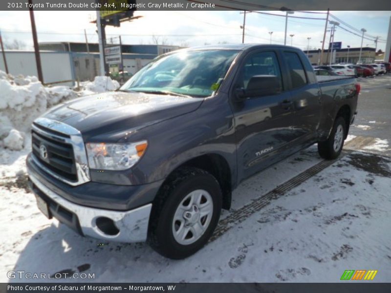 Magnetic Gray Metallic / Graphite 2012 Toyota Tundra Double Cab 4x4