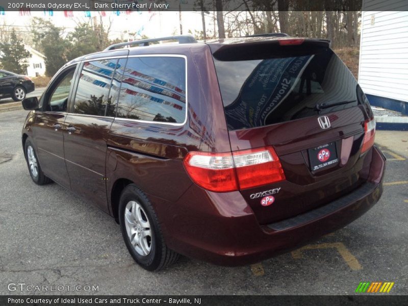 Dark Cherry Pearl / Ivory 2007 Honda Odyssey EX-L