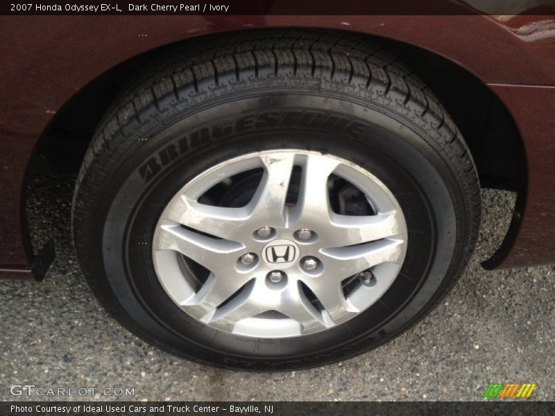 Dark Cherry Pearl / Ivory 2007 Honda Odyssey EX-L