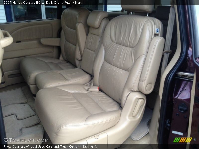 Dark Cherry Pearl / Ivory 2007 Honda Odyssey EX-L