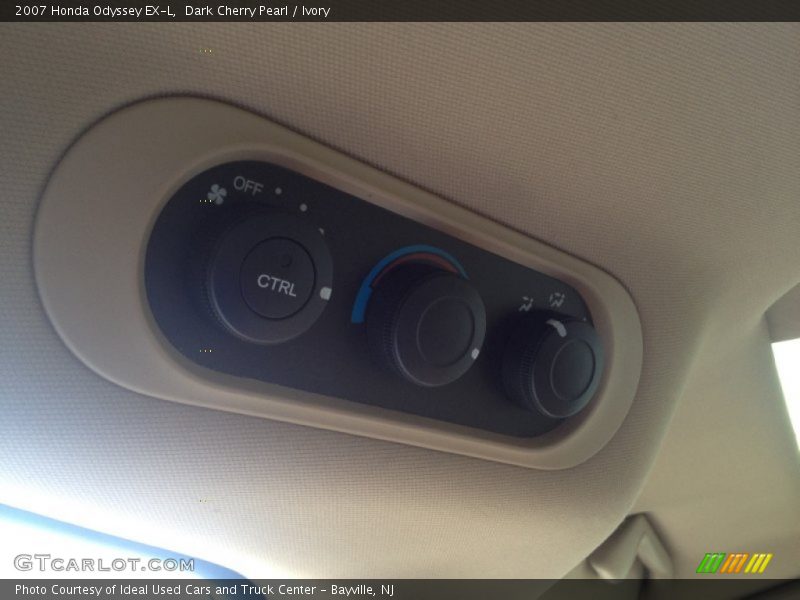 Dark Cherry Pearl / Ivory 2007 Honda Odyssey EX-L