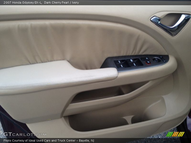 Dark Cherry Pearl / Ivory 2007 Honda Odyssey EX-L