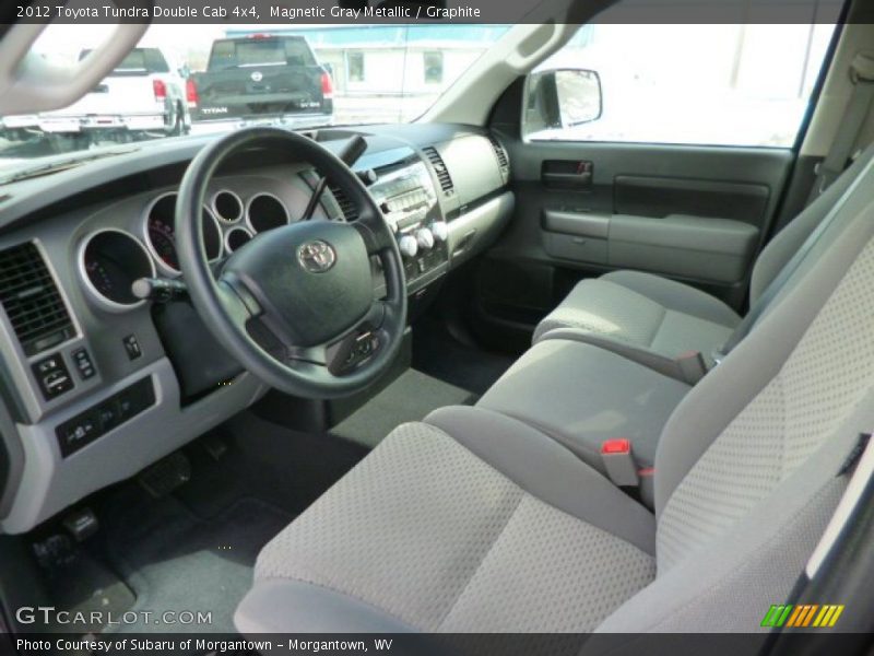Magnetic Gray Metallic / Graphite 2012 Toyota Tundra Double Cab 4x4