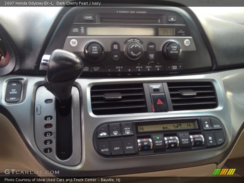 Dark Cherry Pearl / Ivory 2007 Honda Odyssey EX-L