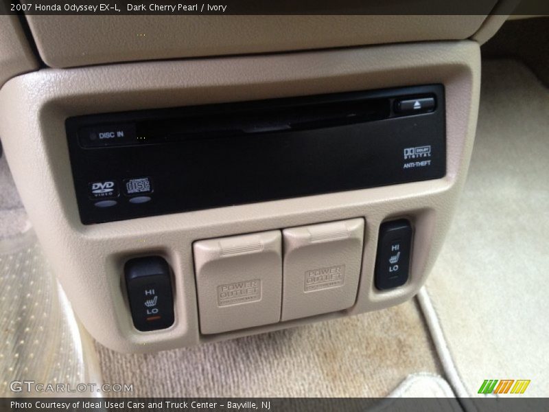 Dark Cherry Pearl / Ivory 2007 Honda Odyssey EX-L