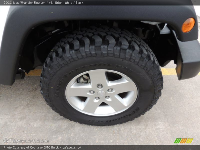 Bright White / Black 2011 Jeep Wrangler Rubicon 4x4