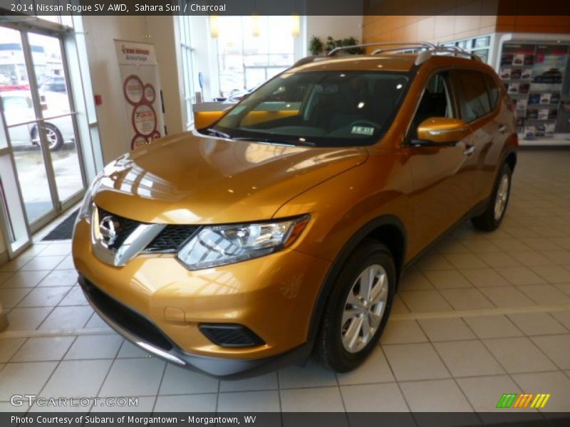 Sahara Sun / Charcoal 2014 Nissan Rogue SV AWD