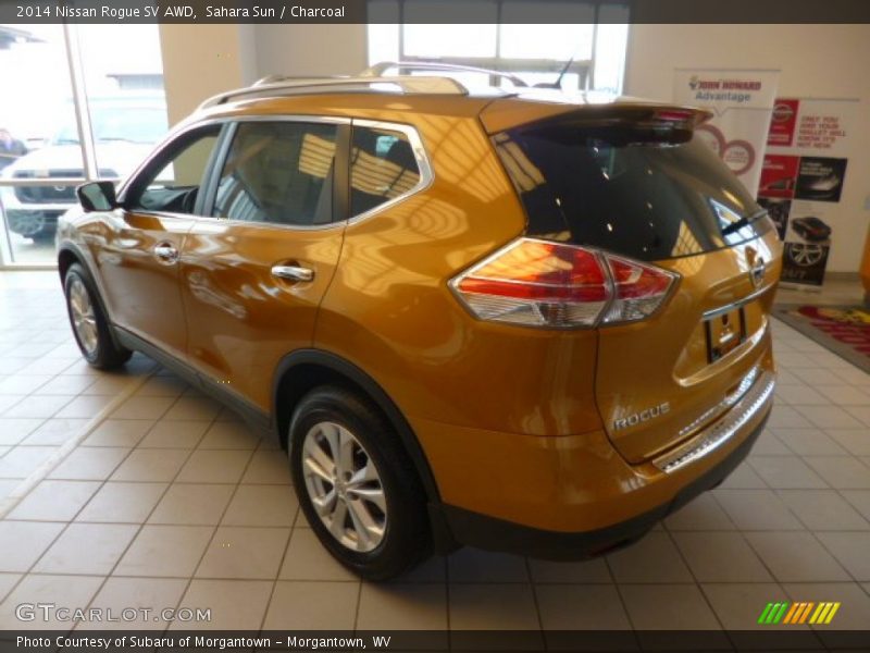 Sahara Sun / Charcoal 2014 Nissan Rogue SV AWD