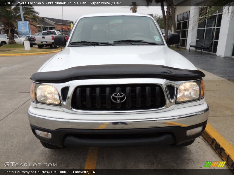 Super White / Oak 2002 Toyota Tacoma V6 PreRunner Double Cab