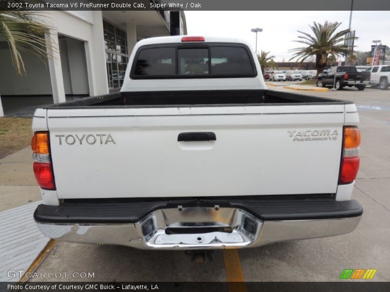 Super White / Oak 2002 Toyota Tacoma V6 PreRunner Double Cab