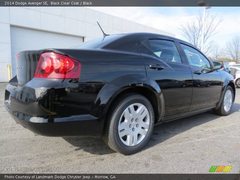 Black Clear Coat / Black 2014 Dodge Avenger SE