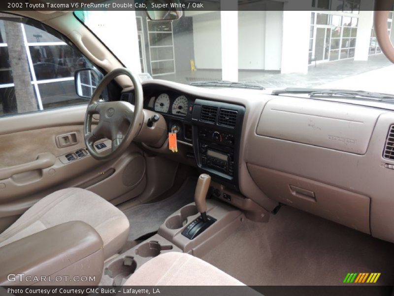 Super White / Oak 2002 Toyota Tacoma V6 PreRunner Double Cab