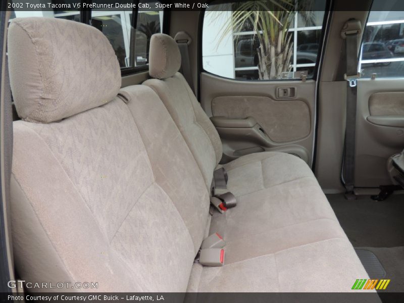 Super White / Oak 2002 Toyota Tacoma V6 PreRunner Double Cab