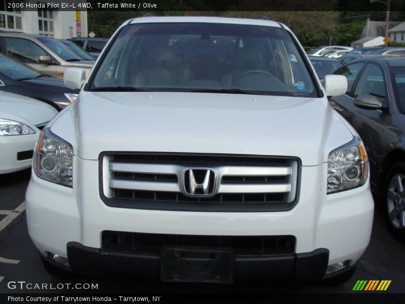 Taffeta White / Olive 2006 Honda Pilot EX-L 4WD