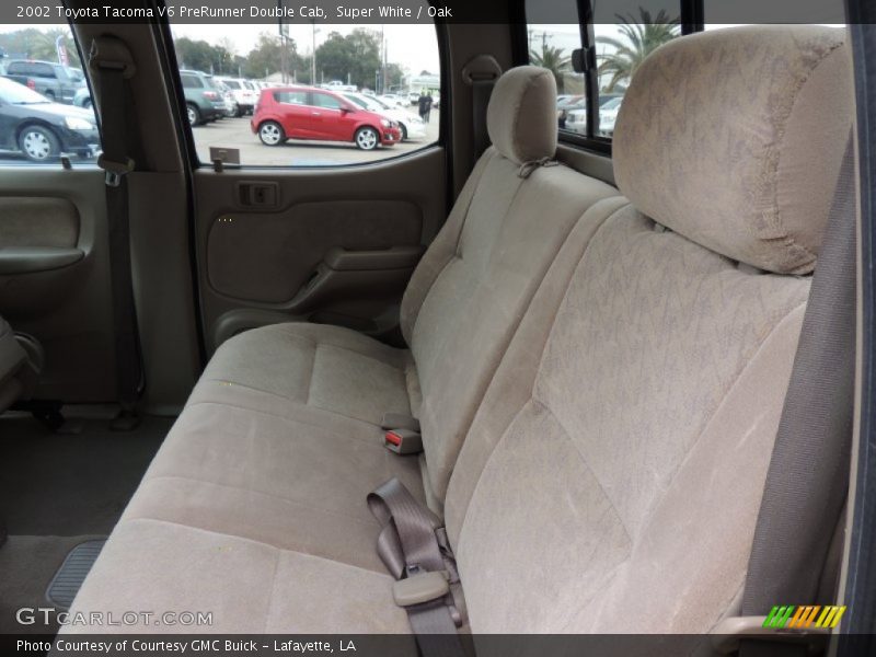Super White / Oak 2002 Toyota Tacoma V6 PreRunner Double Cab