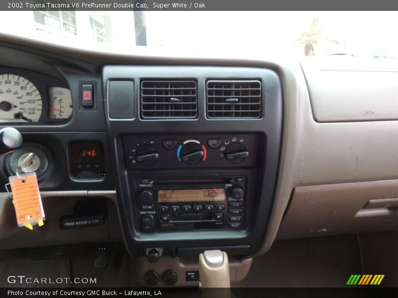 Super White / Oak 2002 Toyota Tacoma V6 PreRunner Double Cab