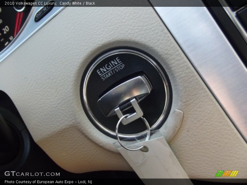 Candy White / Black 2010 Volkswagen CC Luxury