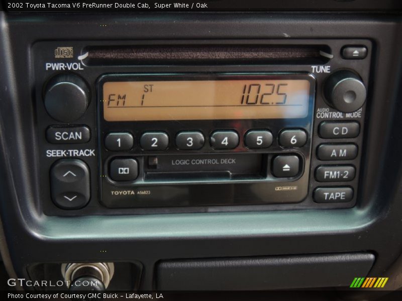 Super White / Oak 2002 Toyota Tacoma V6 PreRunner Double Cab