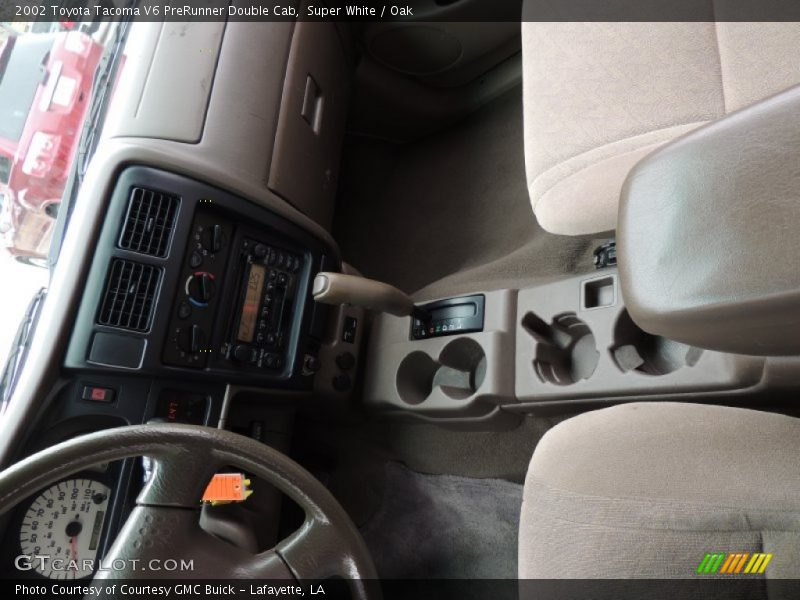 Super White / Oak 2002 Toyota Tacoma V6 PreRunner Double Cab