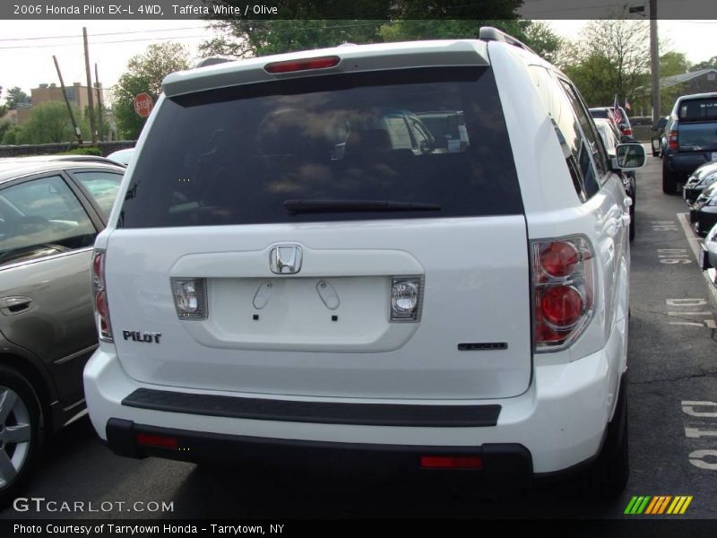 Taffeta White / Olive 2006 Honda Pilot EX-L 4WD