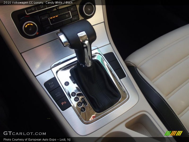 Candy White / Black 2010 Volkswagen CC Luxury
