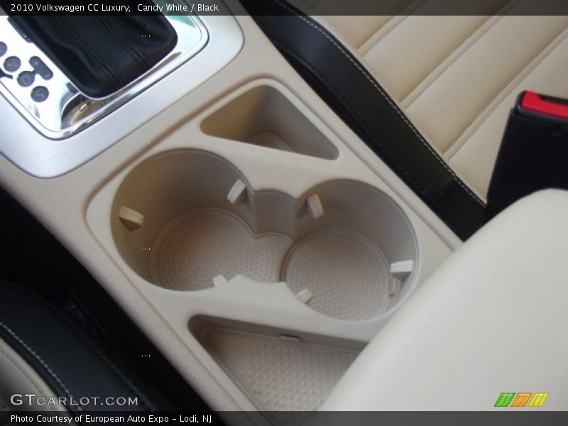 Candy White / Black 2010 Volkswagen CC Luxury
