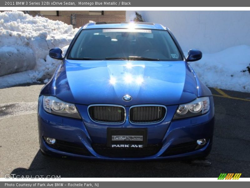 Montego Blue Metallic / Black 2011 BMW 3 Series 328i xDrive Sedan