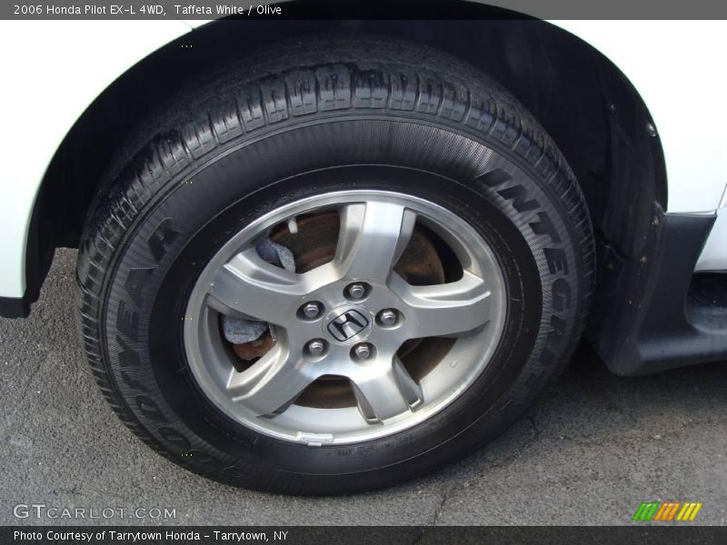 Taffeta White / Olive 2006 Honda Pilot EX-L 4WD