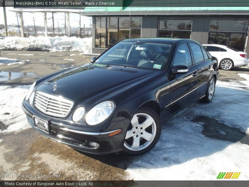 Black / Charcoal 2005 Mercedes-Benz E 500 4Matic Sedan