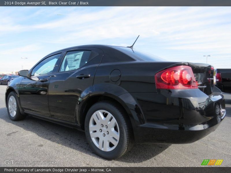 Black Clear Coat / Black 2014 Dodge Avenger SE