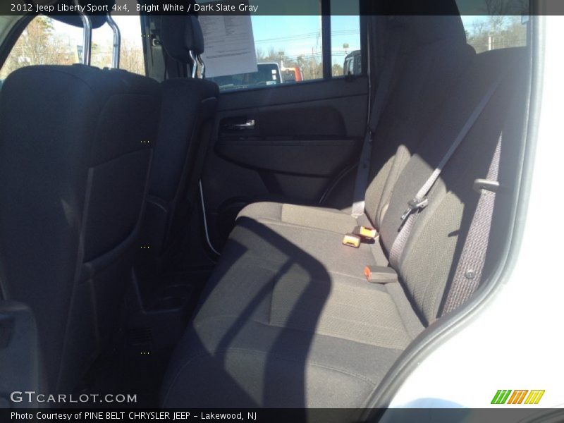 Bright White / Dark Slate Gray 2012 Jeep Liberty Sport 4x4