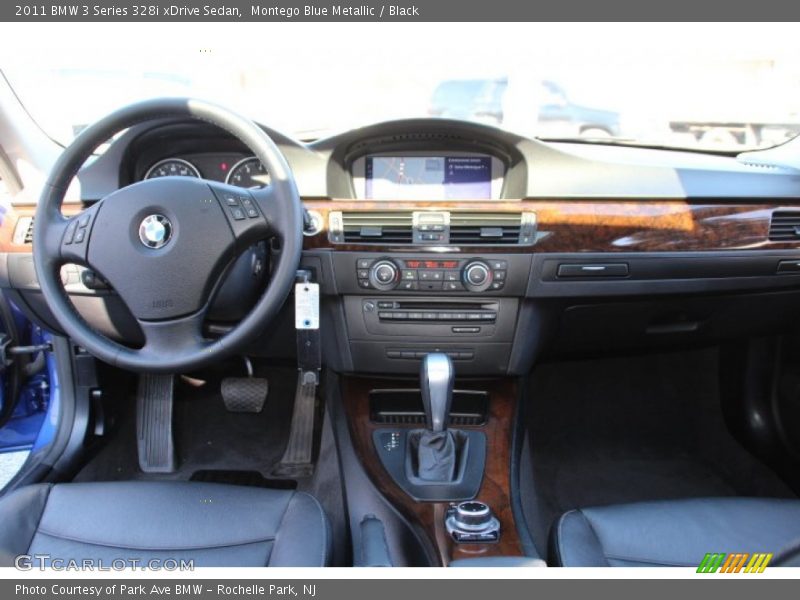 Montego Blue Metallic / Black 2011 BMW 3 Series 328i xDrive Sedan