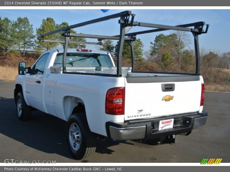 Summit White / Dark Titanium 2014 Chevrolet Silverado 2500HD WT Regular Cab