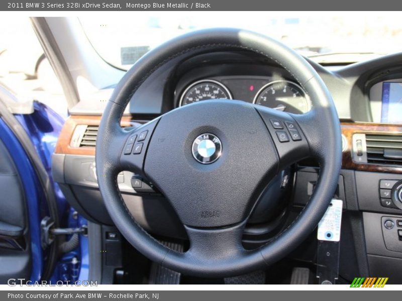 Montego Blue Metallic / Black 2011 BMW 3 Series 328i xDrive Sedan