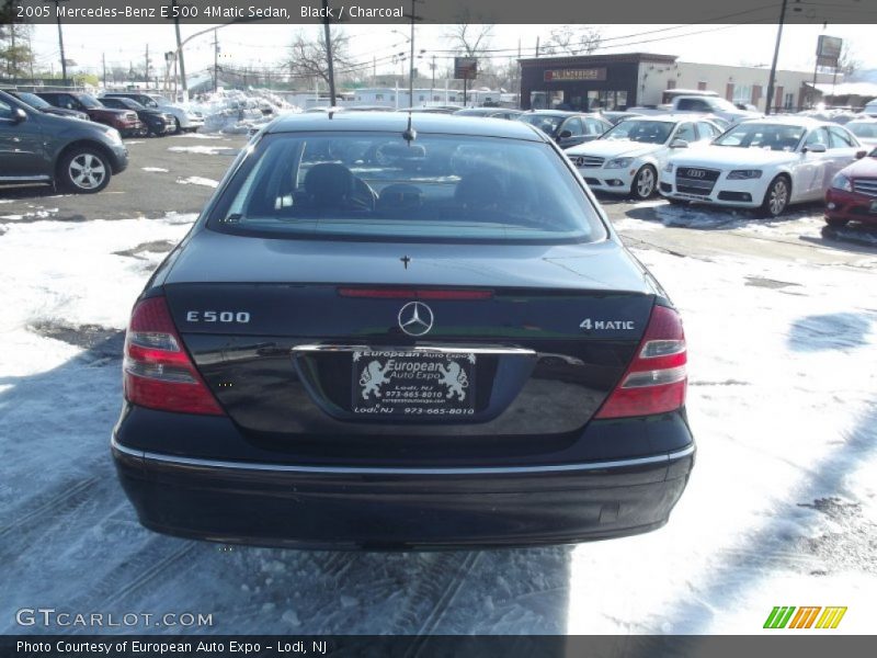 Black / Charcoal 2005 Mercedes-Benz E 500 4Matic Sedan