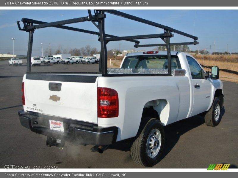 Summit White / Dark Titanium 2014 Chevrolet Silverado 2500HD WT Regular Cab