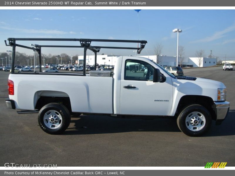 Summit White / Dark Titanium 2014 Chevrolet Silverado 2500HD WT Regular Cab