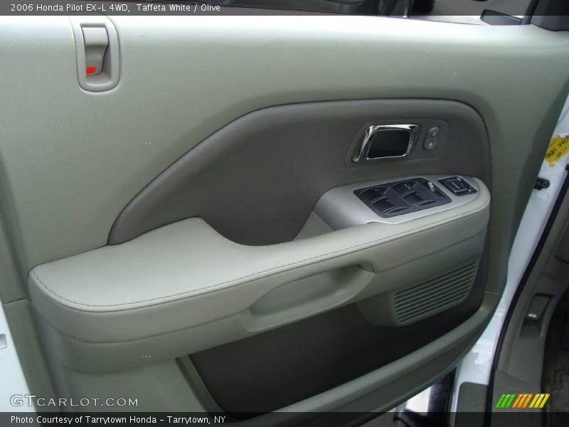 Taffeta White / Olive 2006 Honda Pilot EX-L 4WD