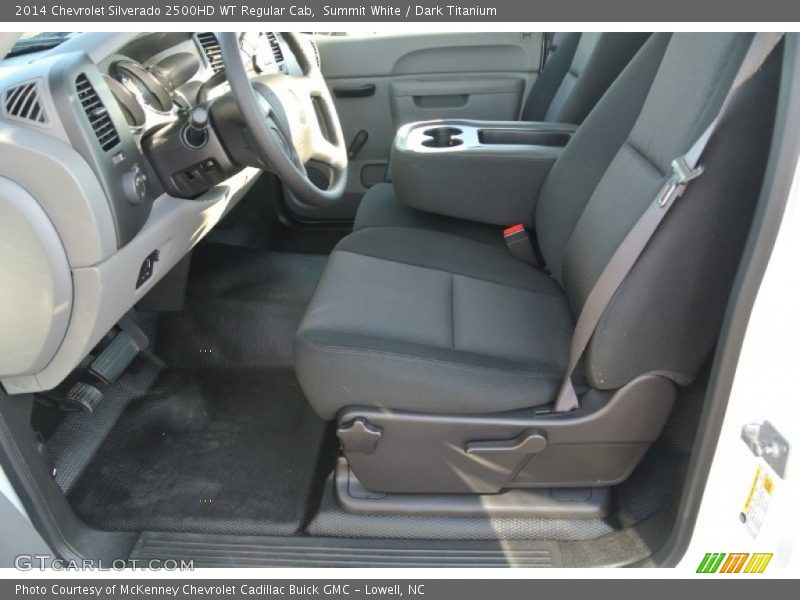 Summit White / Dark Titanium 2014 Chevrolet Silverado 2500HD WT Regular Cab